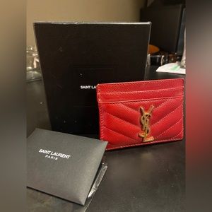 YSL Card Holder Wallet